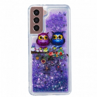 Mobilcover Samsung Galaxy S22 Plus 5G Glitterugler