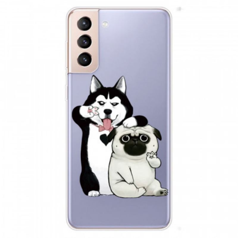 Mobilcover Samsung Galaxy S22 Plus 5G Sjove Hunde