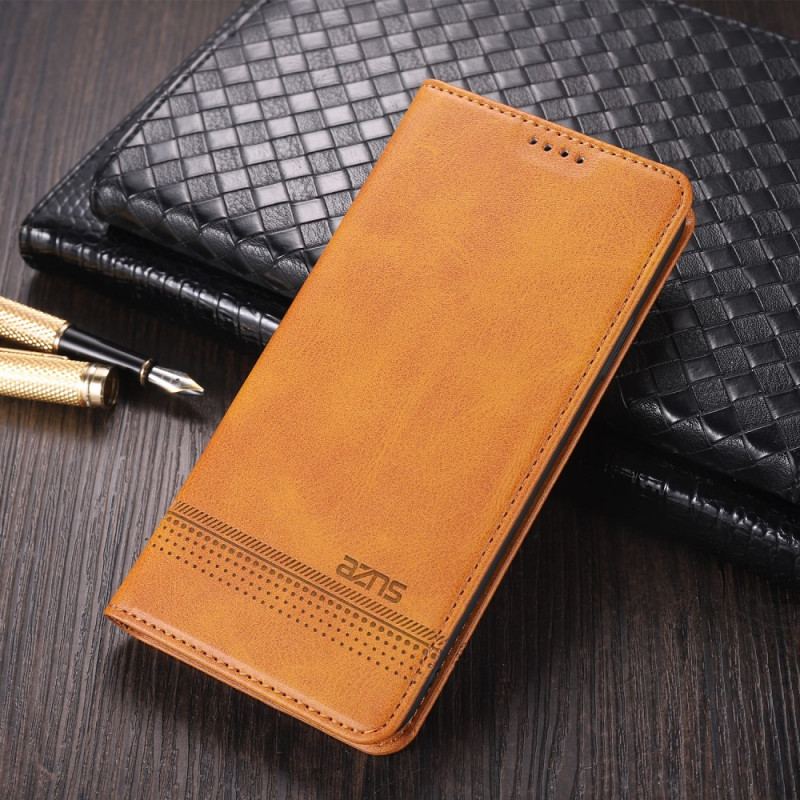 Cover Huawei P50 Pro Flip Cover Azns Læderstyling