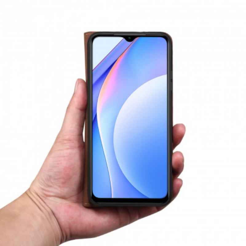 Cover Huawei P50 Pro Flip Cover Voksbehandlet Kunstlæder