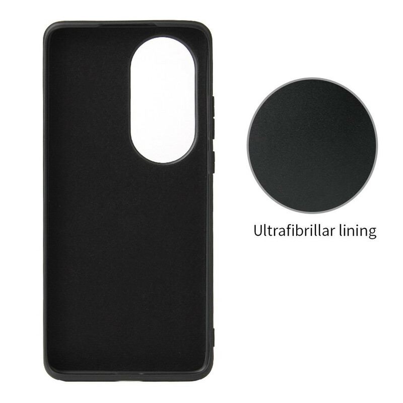 Cover Huawei P50 Pro Ring-beslag I Krokodillestil