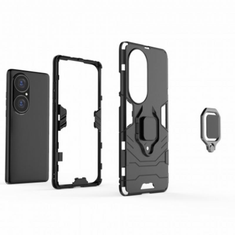 Cover Huawei P50 Pro Ring Resistent