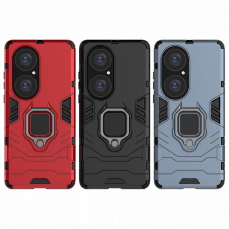 Cover Huawei P50 Pro Ring Resistent