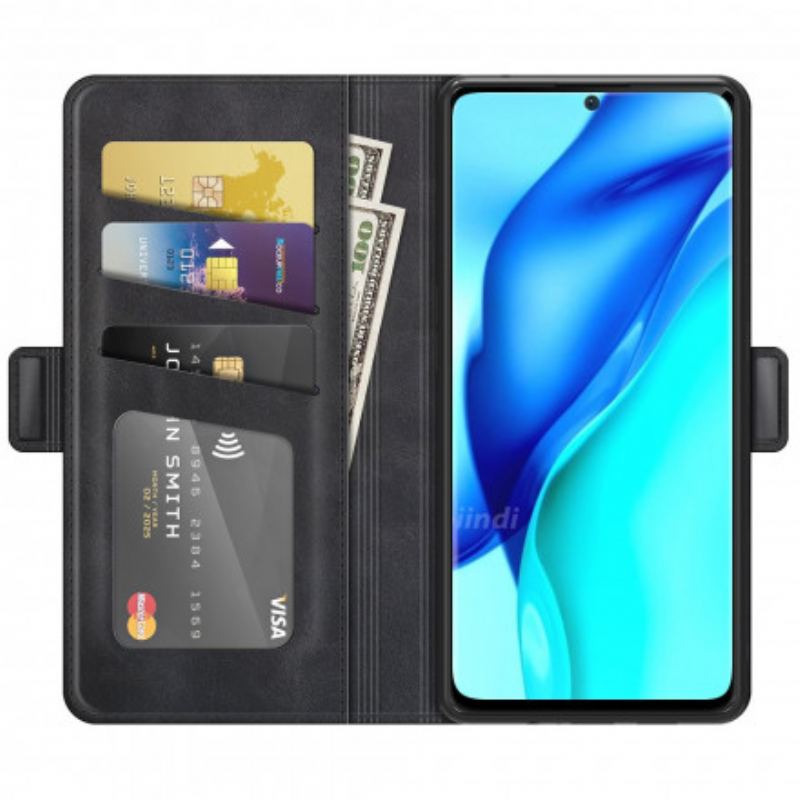 Flip Cover Huawei P50 Pro Stil Læder Design