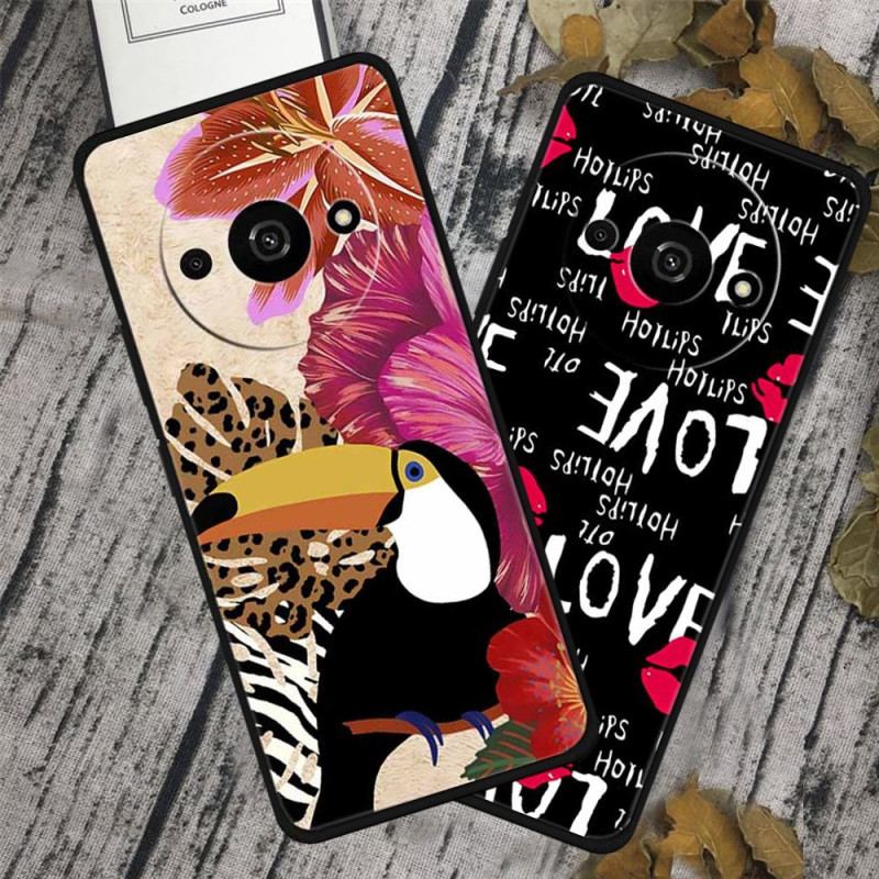 Cover Poco C61 Telefon Etui Dame I Den Sorte Hat