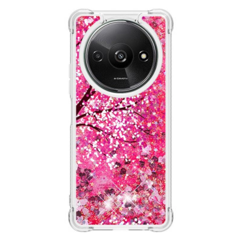 Cover Til Poco C61 Cherry Blossom Glitter