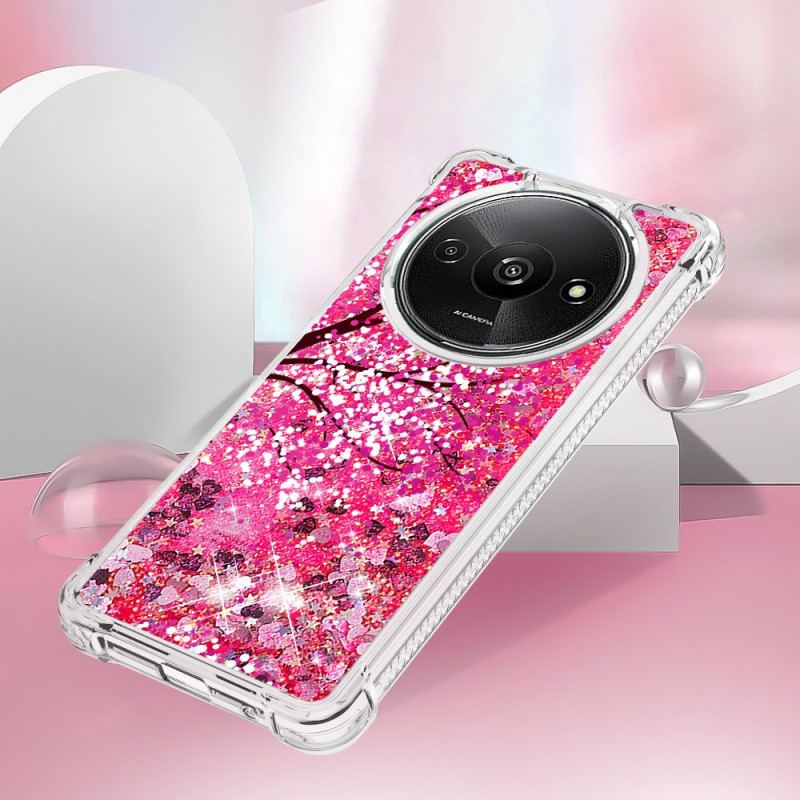 Cover Til Poco C61 Cherry Blossom Glitter