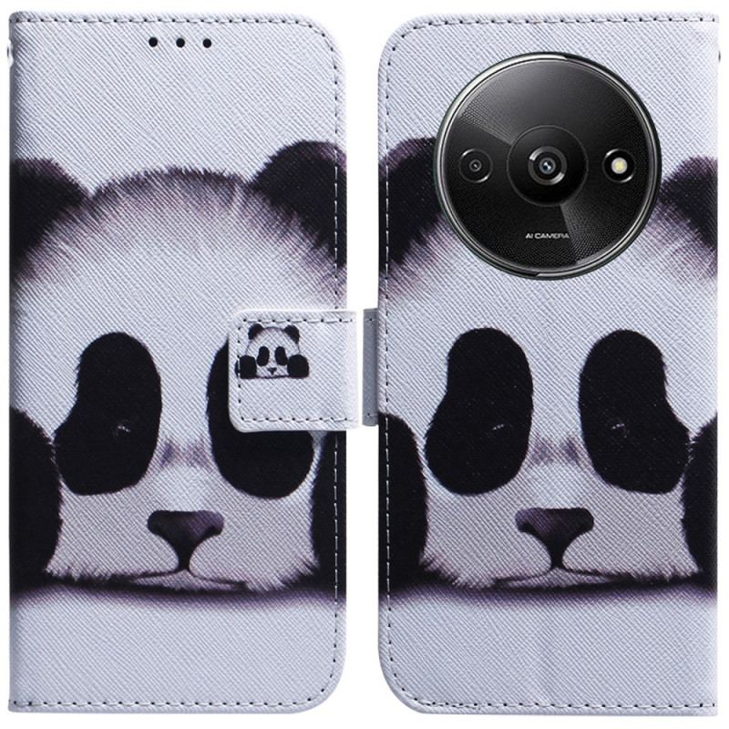 Flip Cover Poco C61 Panda