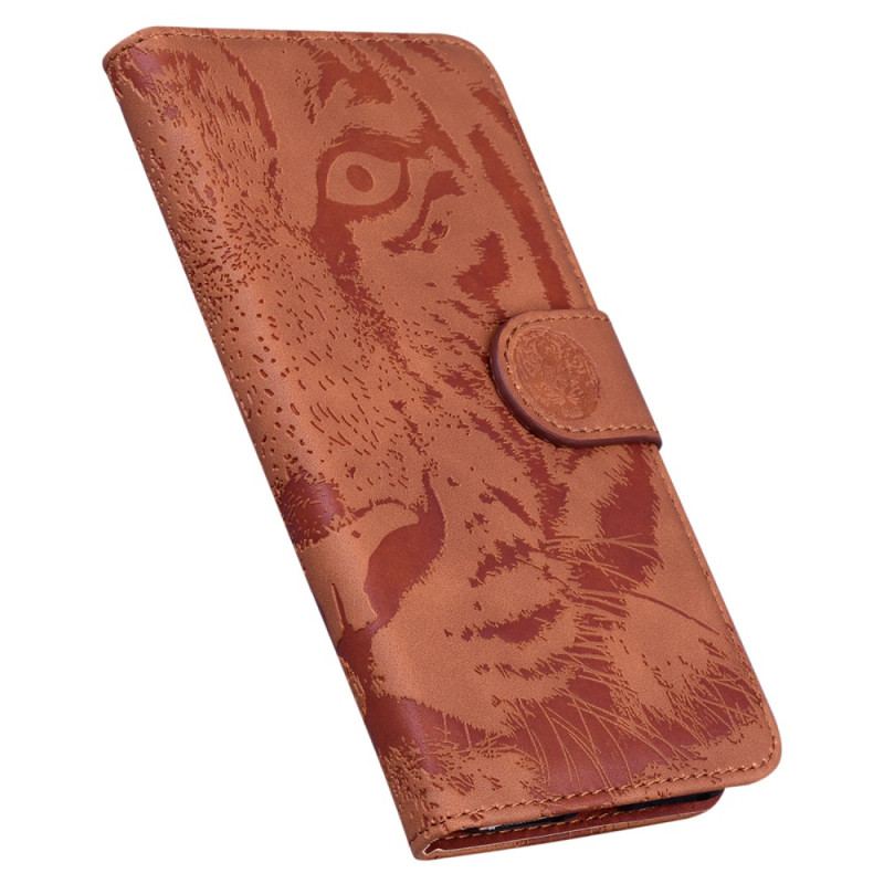 Flip Cover Poco C61 Tiger Footprint