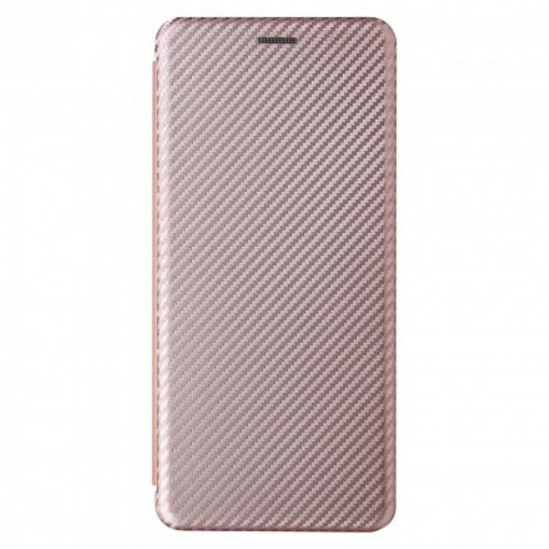 Cover Moto G100 Flip Cover Silikone Carbon