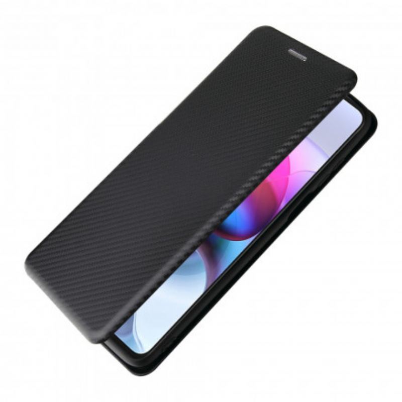 Cover Moto G100 Flip Cover Silikone Carbon