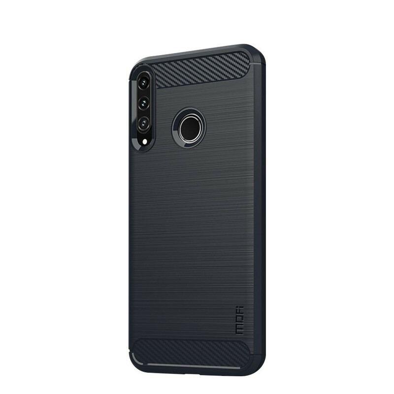 Cover Huawei P40 Lite E Mofi Børstet Kulfiber