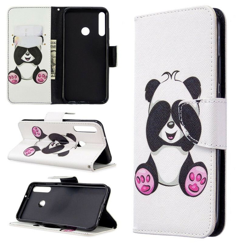 Flip Cover Huawei P40 Lite E Panda Sjov