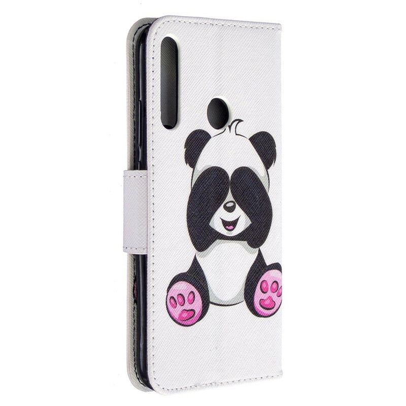 Flip Cover Huawei P40 Lite E Panda Sjov