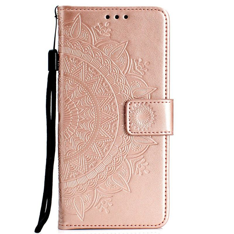 Flip Cover Huawei P40 Lite E Sol Mandala