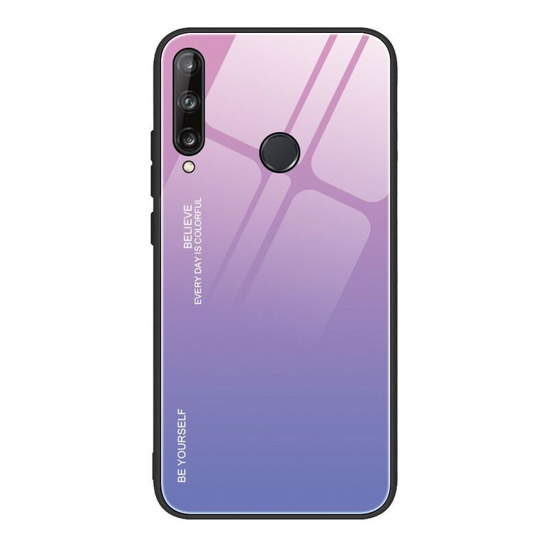 Mobilcover Huawei P40 Lite E Hærdet Glas Vær Dig Selv