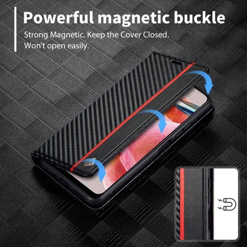 Cover Xiaomi Redmi Note 12 4G Flip Cover Kulfiber Lc.imeeke