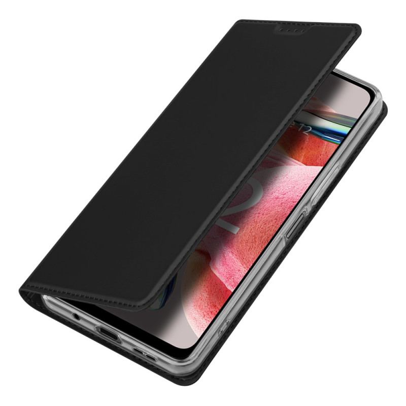 Cover Xiaomi Redmi Note 12 4G Flip Cover Skin-pro Series Dux Ducis