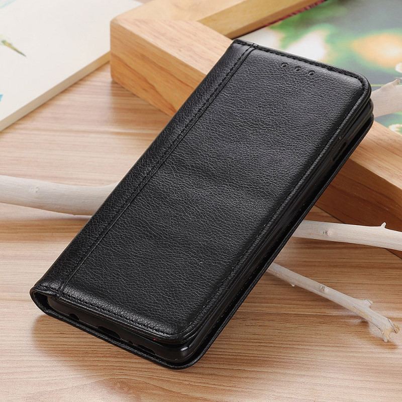 Cover Xiaomi Redmi Note 12 4G Flip Cover Vintage Split Læder