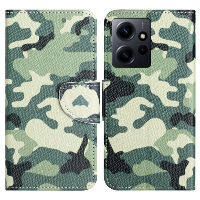 Flip Cover Xiaomi Redmi Note 12 4G Camouflage