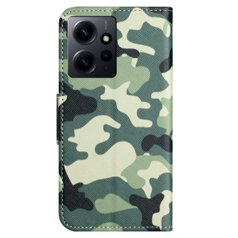 Flip Cover Xiaomi Redmi Note 12 4G Camouflage