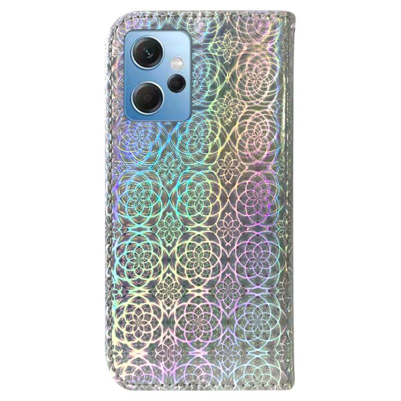 Flip Cover Xiaomi Redmi Note 12 4G Disco-stil