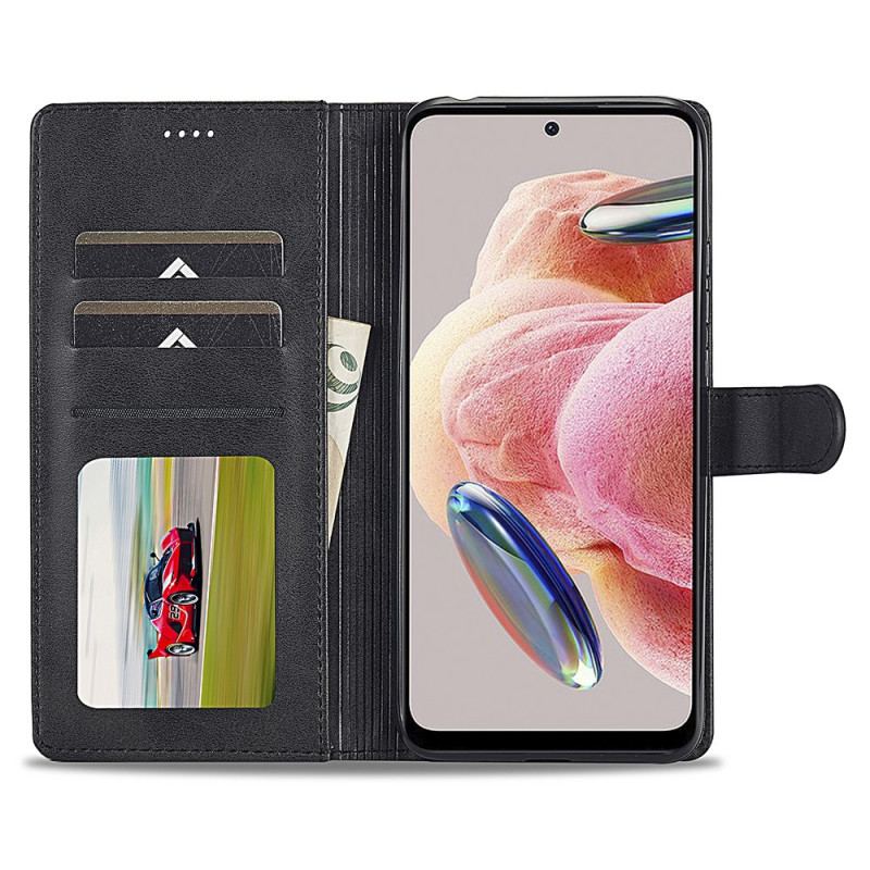 Flip Cover Xiaomi Redmi Note 12 4G Lædereffekt Lc.imeeke