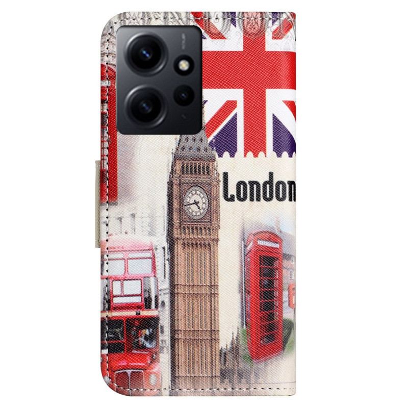 Flip Cover Xiaomi Redmi Note 12 4G London Liv