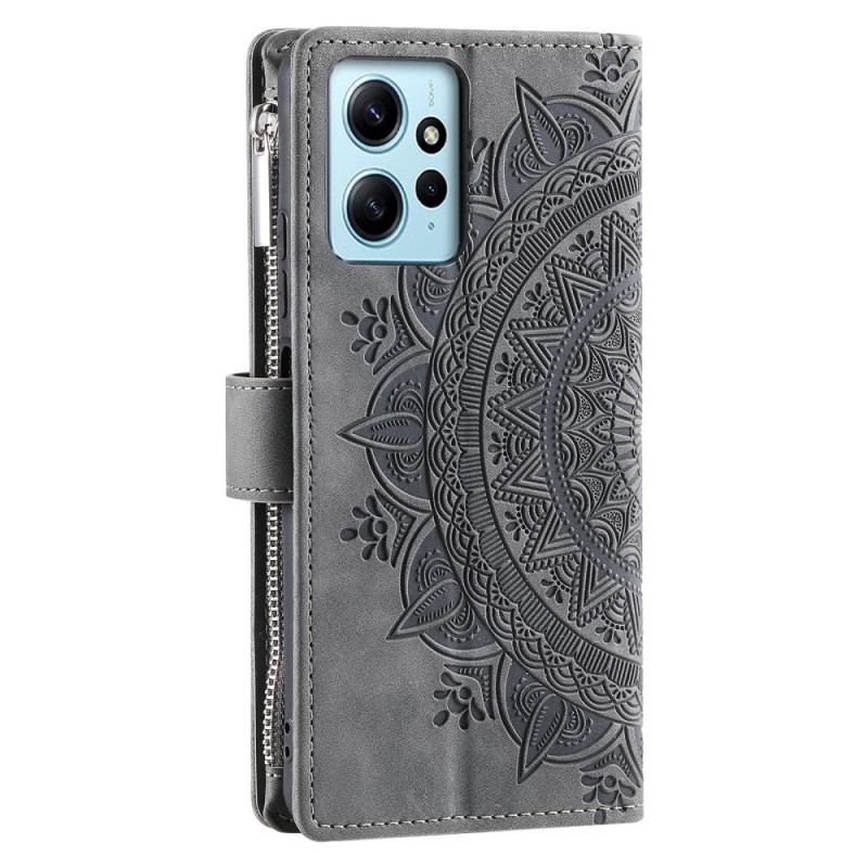 Flip Cover Xiaomi Redmi Note 12 4G Med Mandala Pung