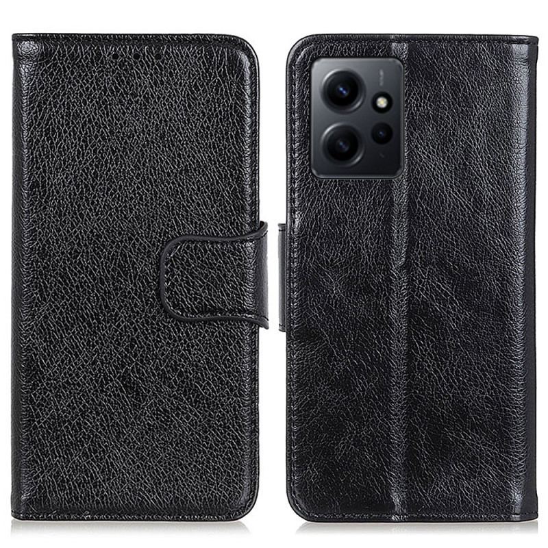 Flip Cover Xiaomi Redmi Note 12 4G Split Nappa Læder