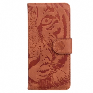 Flip Cover Xiaomi Redmi Note 12 4G Tiger Fodaftryk