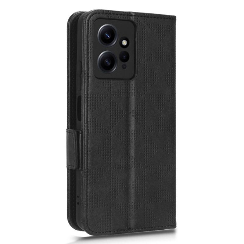 Flip Cover Xiaomi Redmi Note 12 4G Trekanter Med Snor