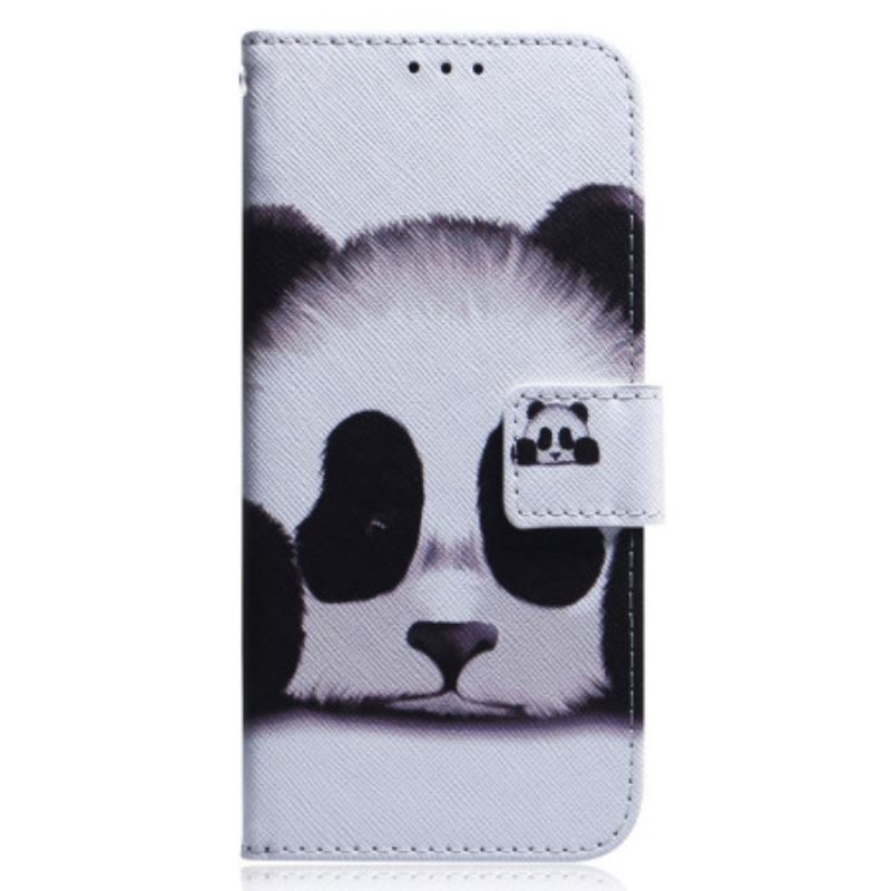 Læder Cover Xiaomi Redmi Note 12 4G Panda