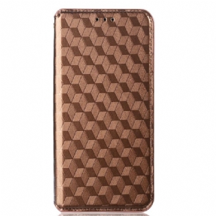 Cover Realme 9i Flip Cover 3d Kube Print