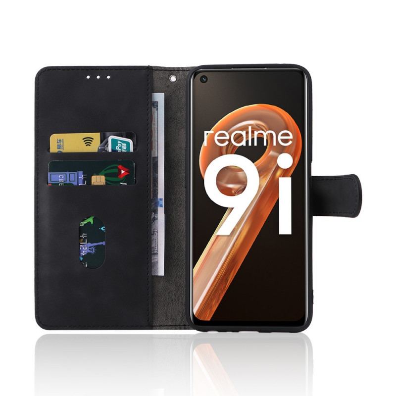 Flip Cover Realme 9i Blød Hudsnor