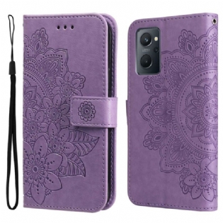 Flip Cover Realme 9i Mandala Blomster