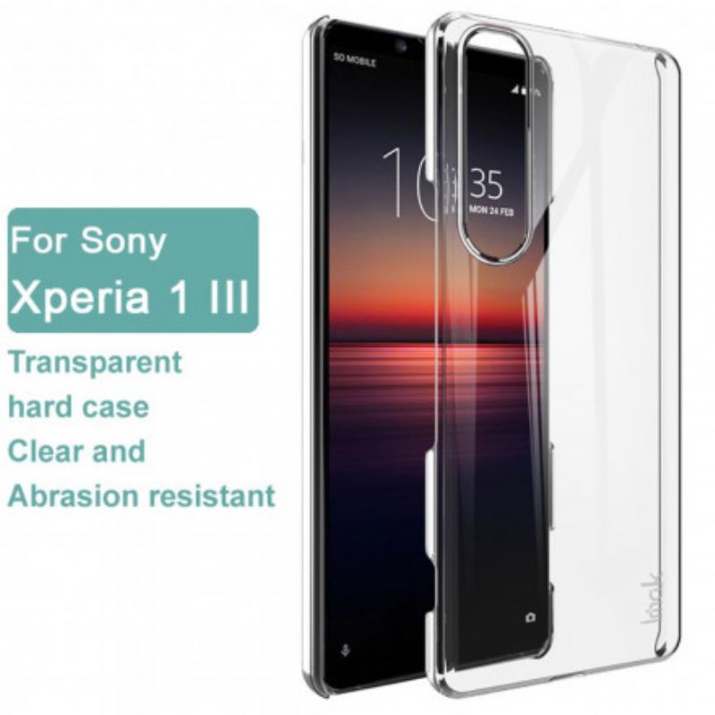 Cover Sony Xperia 1 III Imak Klar Krystal