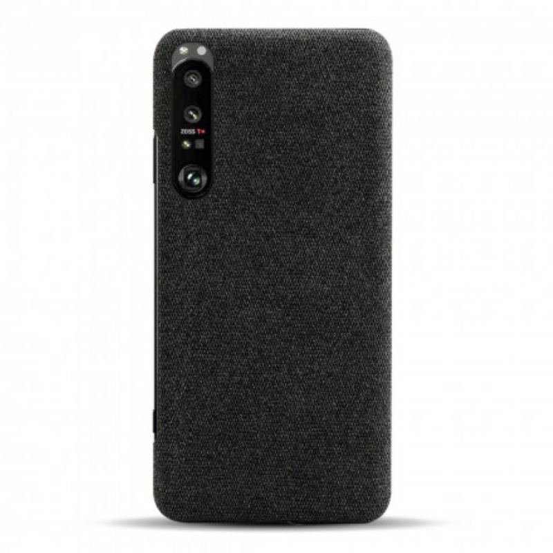 Cover Sony Xperia 1 III Teksturstof Ksq