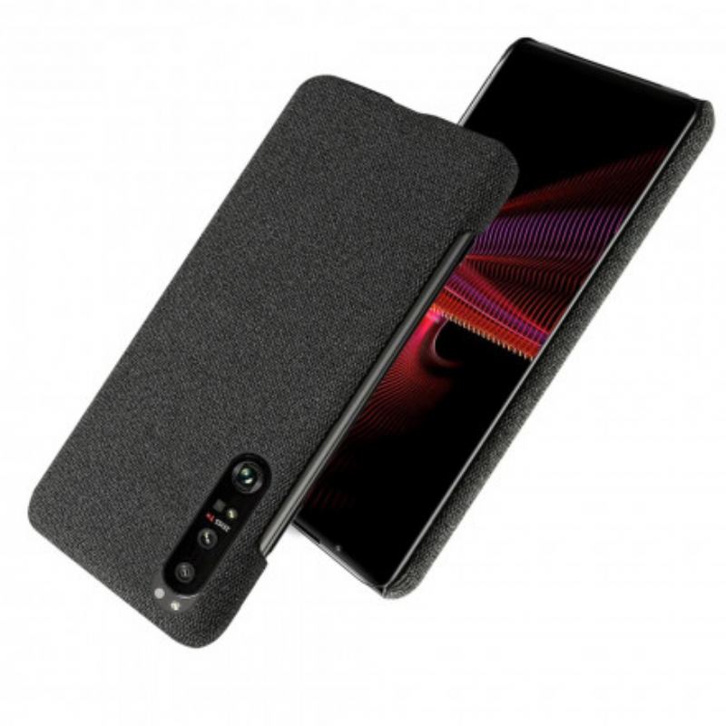 Cover Sony Xperia 1 III Teksturstof Ksq