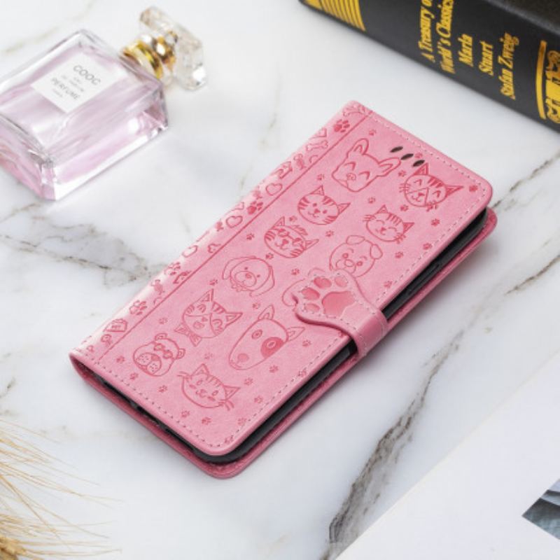 Flip Cover Sony Xperia 1 III Animerede Dyr