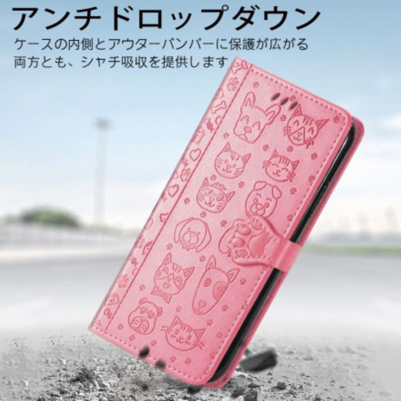 Flip Cover Sony Xperia 1 III Animerede Dyr