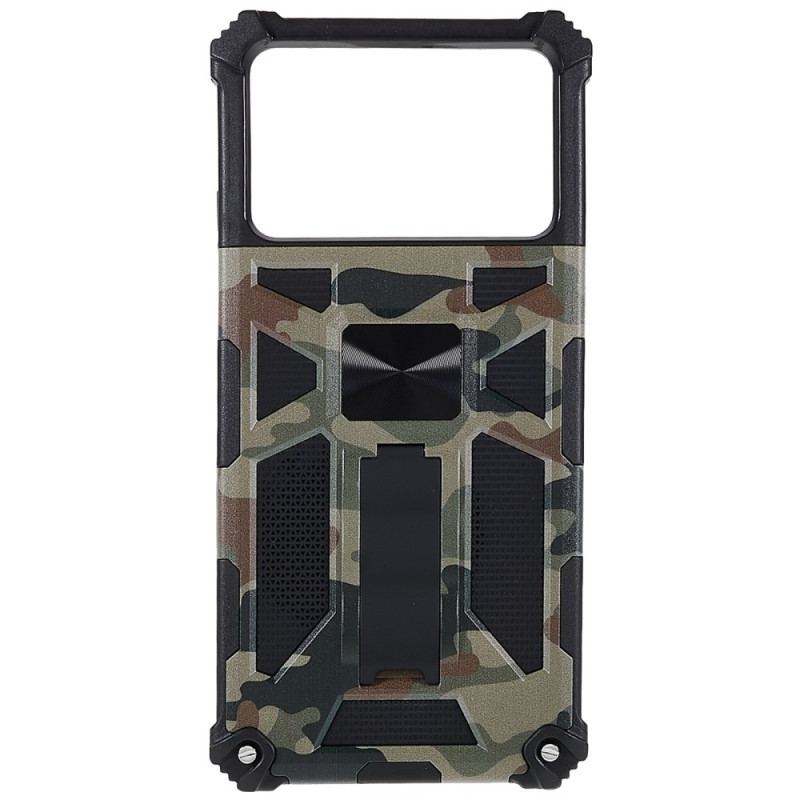 Cover Poco X4 Pro 5G Camouflage Aftagelig Støtte