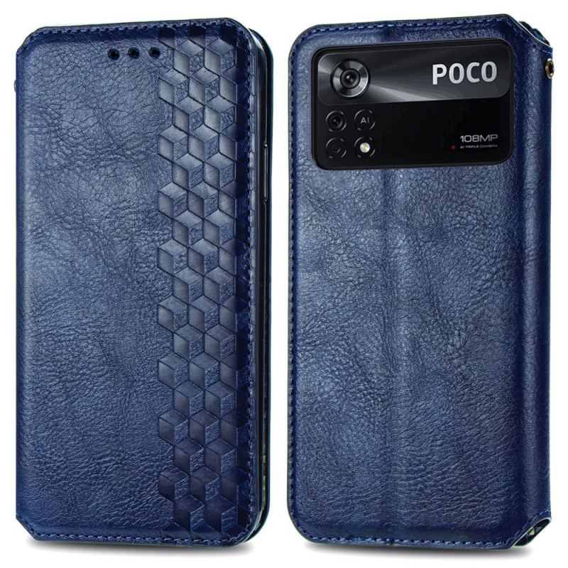 Cover Poco X4 Pro 5G Flip Cover 3d Kuber