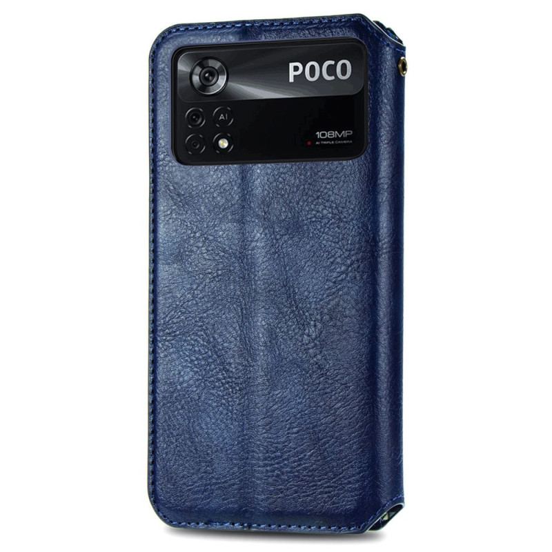 Cover Poco X4 Pro 5G Flip Cover 3d Kuber