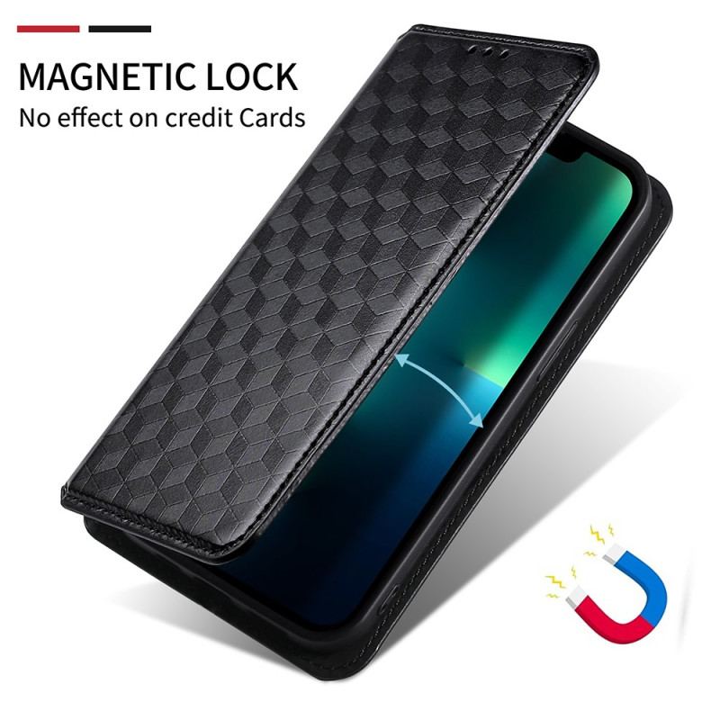 Cover Poco X4 Pro 5G Flip Cover 3d Tekstur