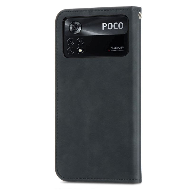 Cover Poco X4 Pro 5G Flip Cover Elegance