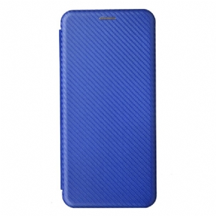 Cover Poco X4 Pro 5G Flip Cover Farvet Kulfiber