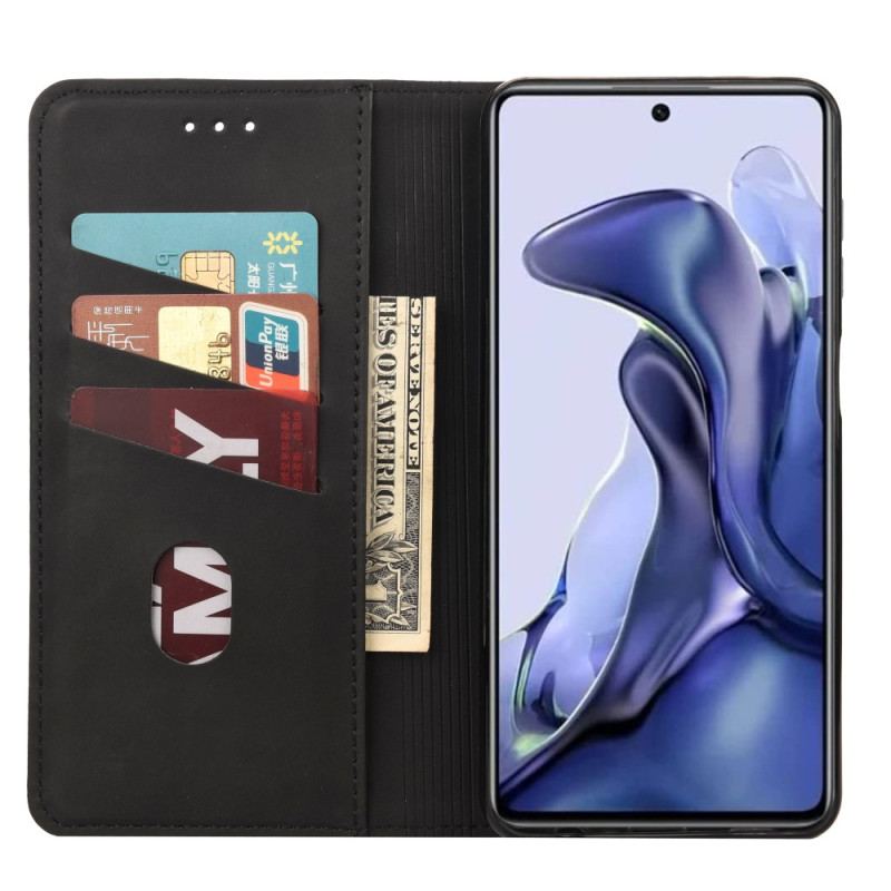 Cover Poco X4 Pro 5G Flip Cover Hud-følelse