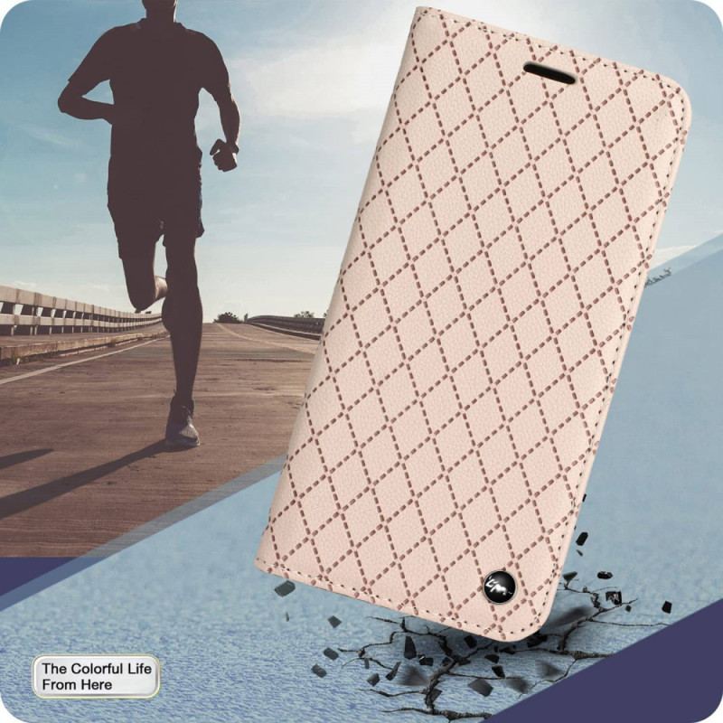 Cover Poco X4 Pro 5G Flip Cover Imiteret Læder Litchi Diamanter