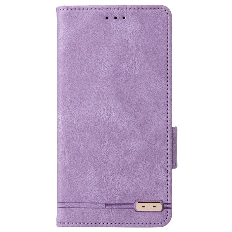 Cover Poco X4 Pro 5G Flip Cover Stilfuld Lædereffekt